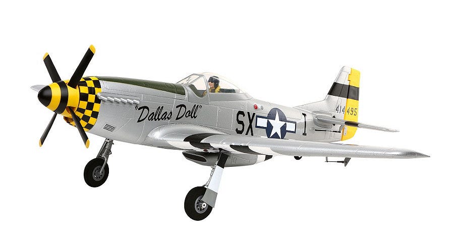 E-Flite P-51D Mustang RC Plane Coming Soon