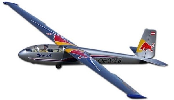 blanik rc glider