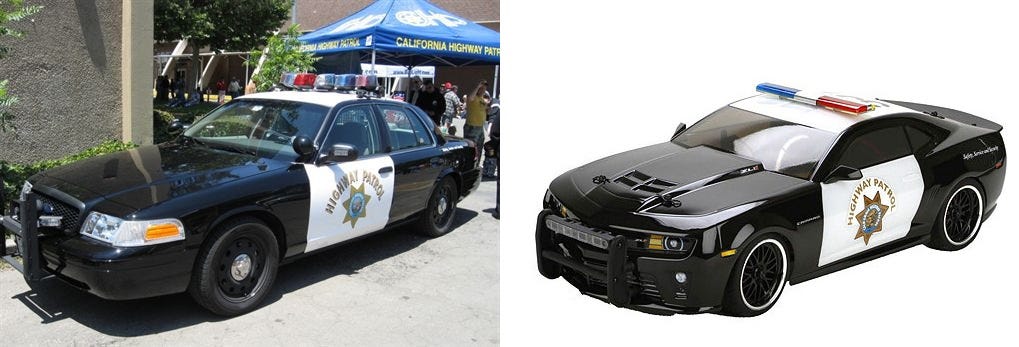 Vaterra police car hotsell