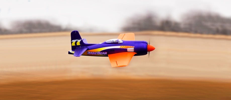 rare bear rc plane