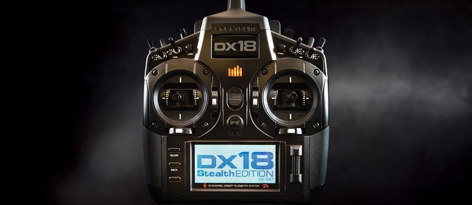 spektrum dx18 stealth