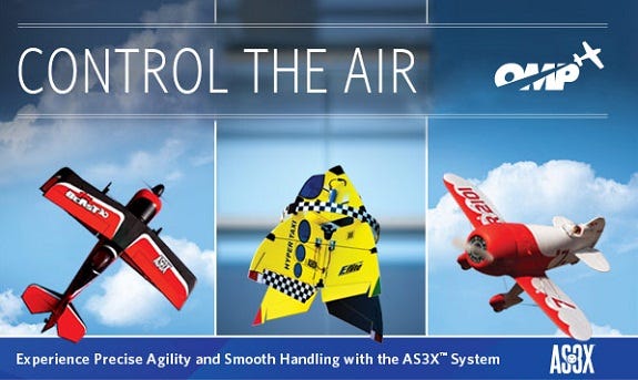 Introducing the AS3X System & Equipped UMX RC Planes