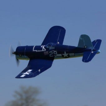 corsair rc plane