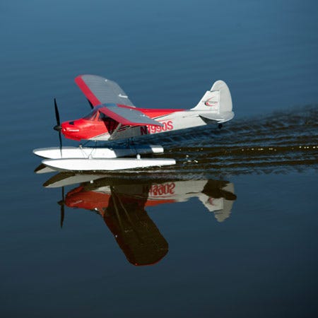 E-flite UMX Carbon Cub SS in transit