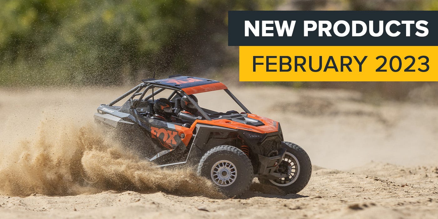 New Products from Axial, Hangar 9 and Losi - February 2023