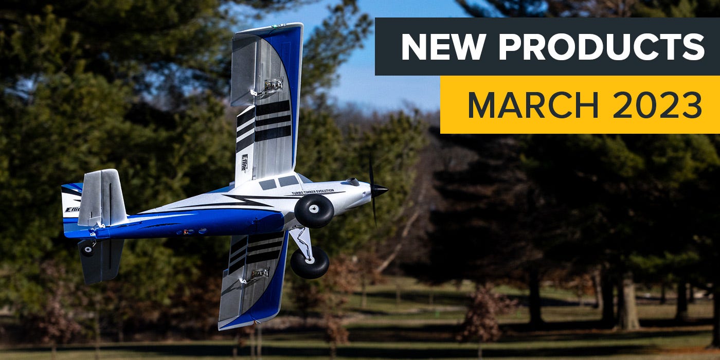 New Products from E-flite and Losi - March 2023
