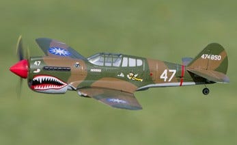 Parkzone P-40 Warhawk Ultra Micro Plane