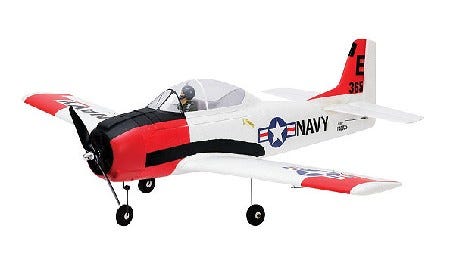 ParkZone T-28 Trojan and Mini Vapor at Indoor Flying