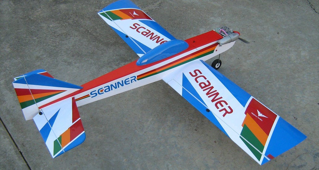 Phoenix Model Scanner RC Plane 