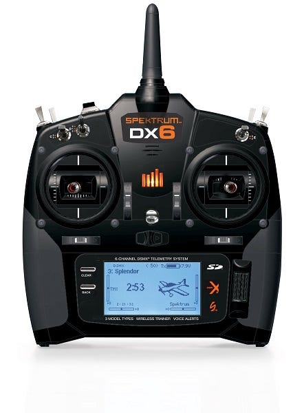 New Spektrum DX6 RC Radio Coming Soon to Modelflight