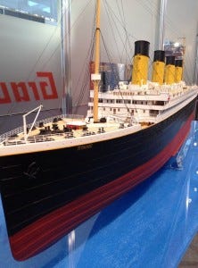 Graupner Boat; the Titanic Graupner Boat; the Titanic