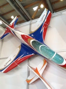 Sebart Avantis aerobatic Jet SebArt AvantiS unlimited sport aerobatic jet (Wingspan 200cm), suit JetCat P100 or similar or EDF. Has optional vector thrust system...are you kidding