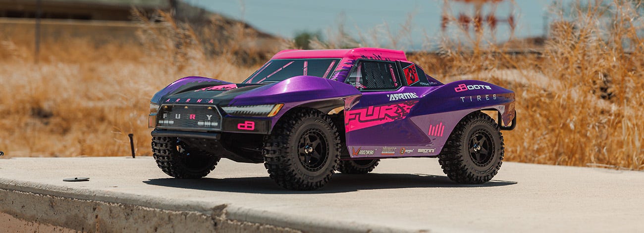Arrma Fury 223S 1/10 2WD Short Course Truck