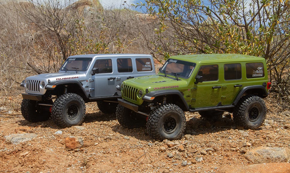 Axial SCX6 Jeep JLU Wrangler Rock Crawler, AXI05000T2 | Buy RC Crawlers at  Modelflight