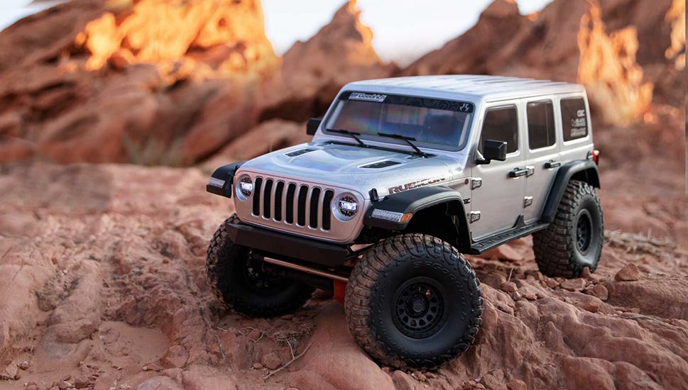 Axial SCX6 Jeep JLU Wrangler Rock Crawler, AXI05000T2 | Buy RC Crawlers at  Modelflight