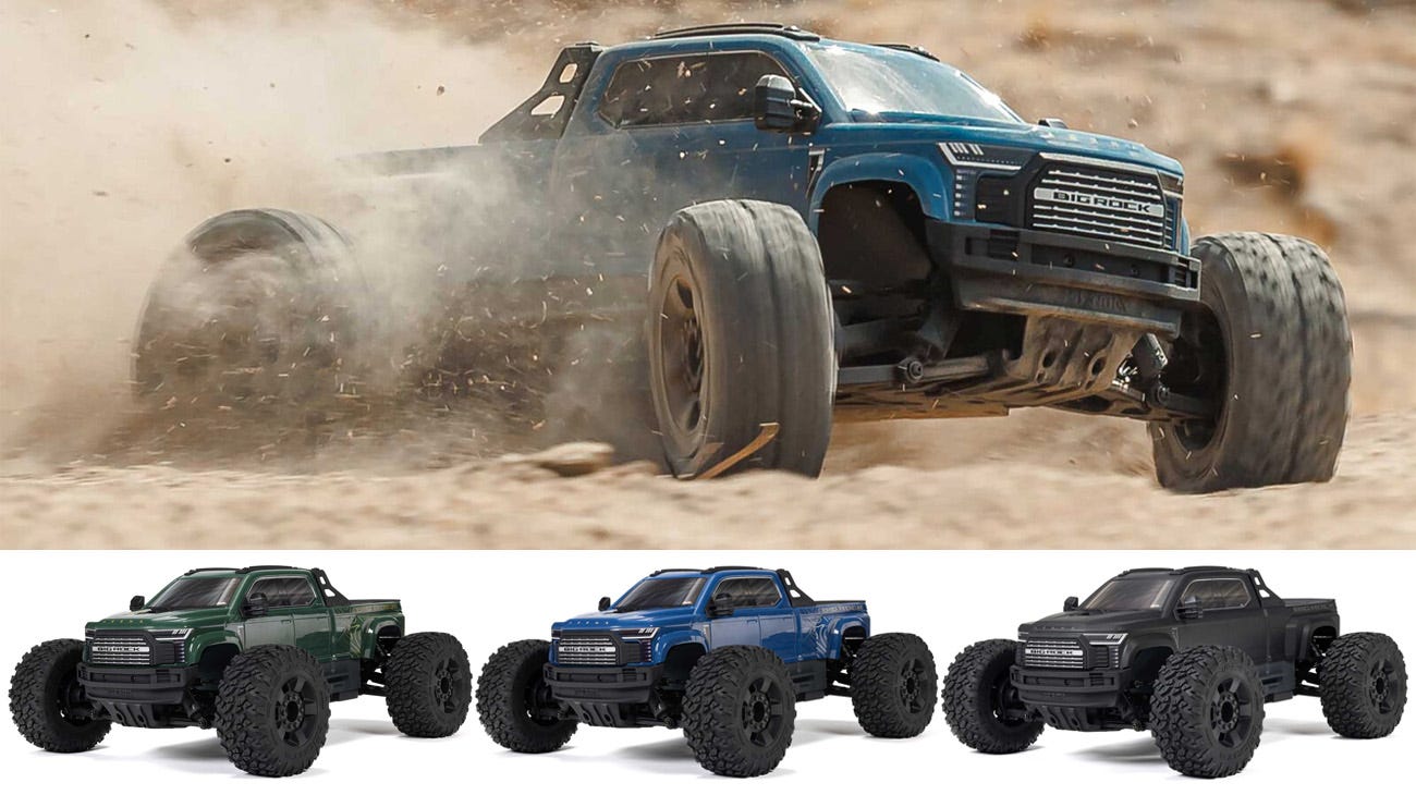 ARRMA 223S 1/10 BIG ROCK 4X4 