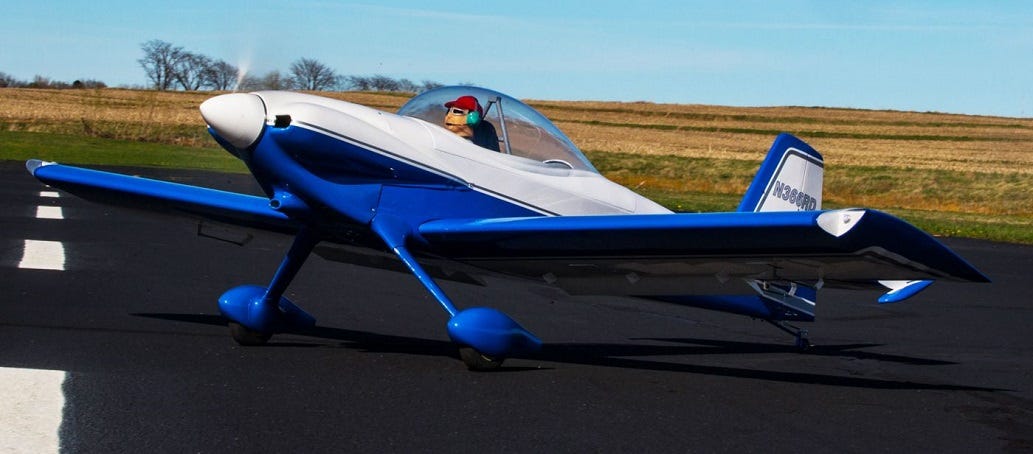 Van's RV-4 model plane