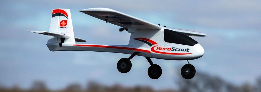 HobbyZone AeroScout S RC Plane