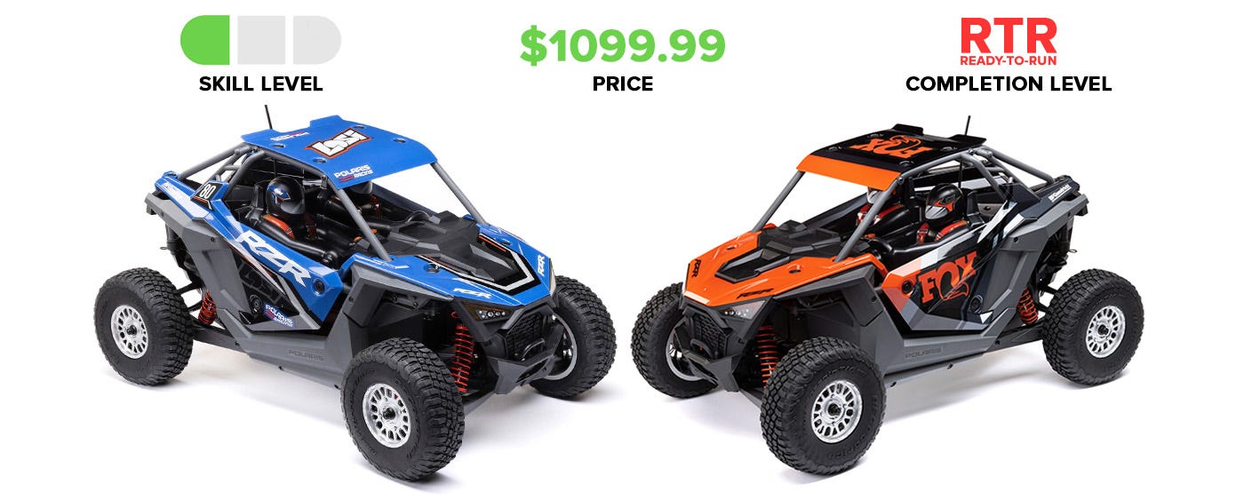 Losi RZR Rey Desert SxS