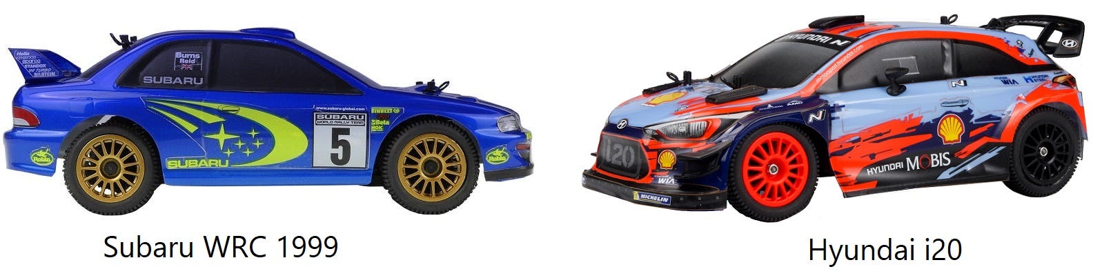 GT24 WRC RC Rally Cars