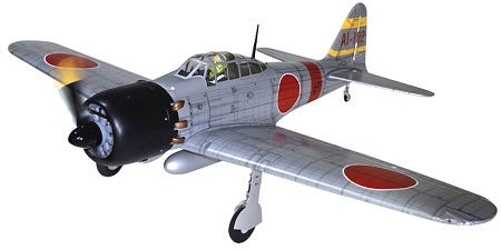 Phoenix Model Zero A6M RC Plane