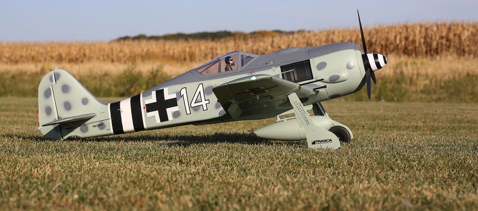 Focke-Wulfe Fw 190A RC plane