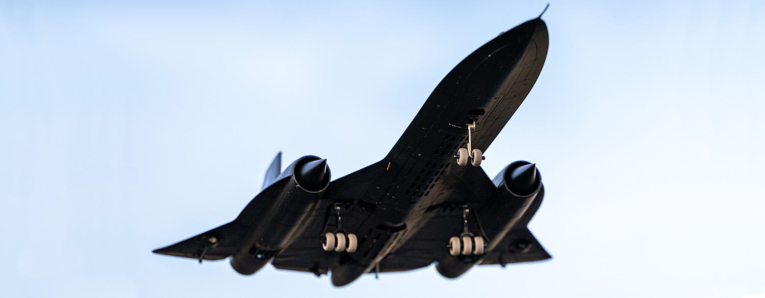 E-flite SR-71 Landing Gear