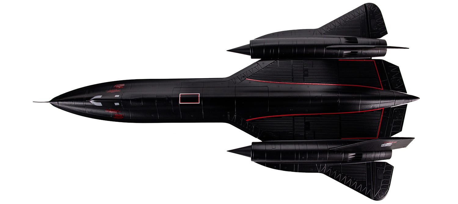 Radio-Controlled SR-71 Blackbird