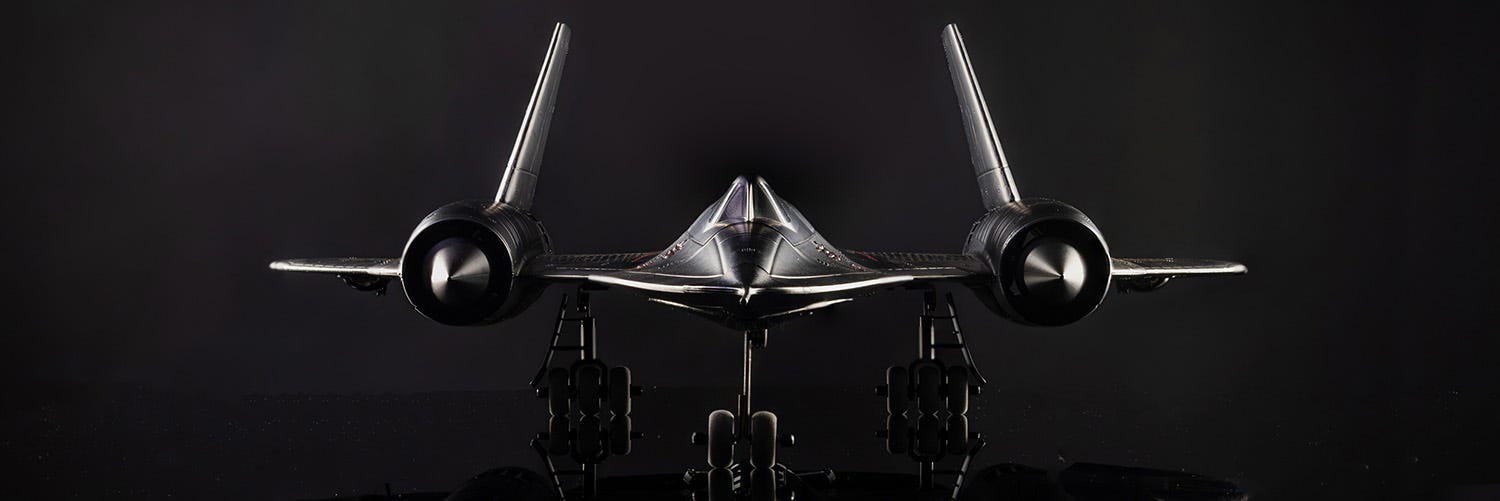 Blackbird SR-71 RC Jet