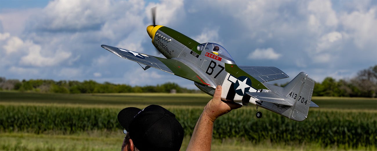 E-flite P-51D Mustang Warbird