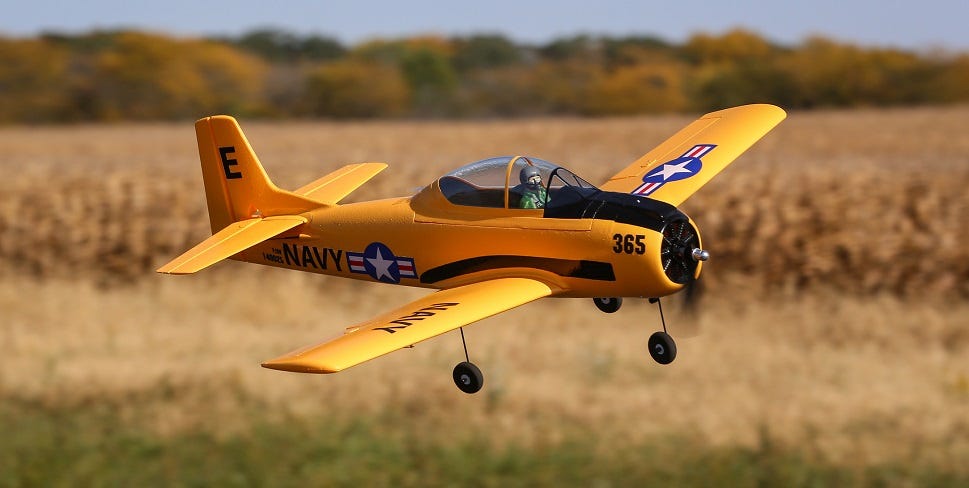 E-Flite T-28 Trojan 1.1m RC Plane