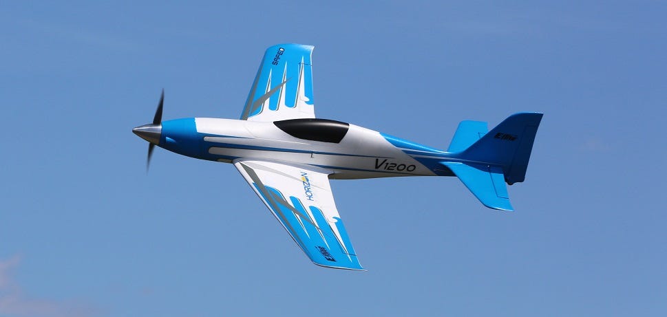 high-speed RC plane