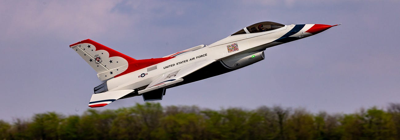 E-flite F-16 Thunderbirds 80mm