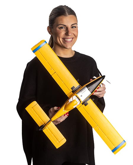 E-flite UMX RC plane
