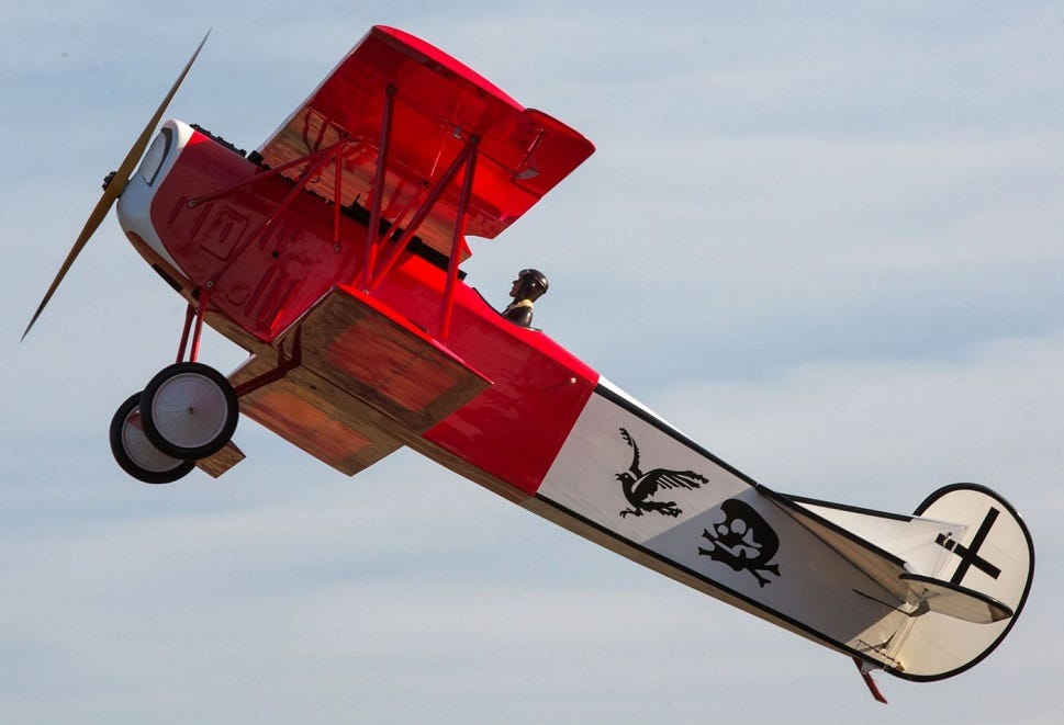 Fokker D.VII RC Plane