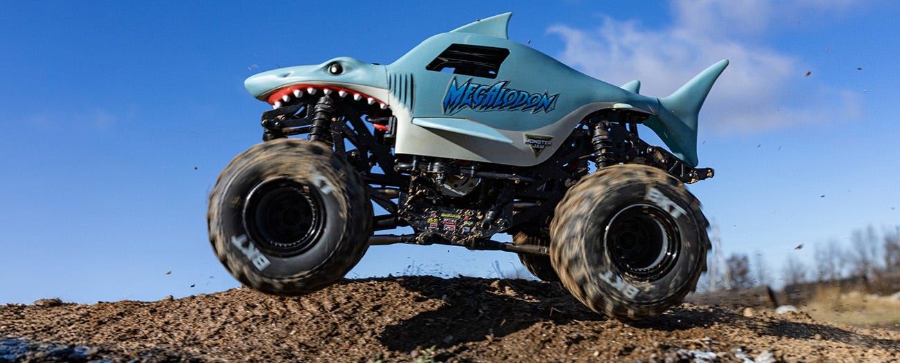 1/18 scale monster truck