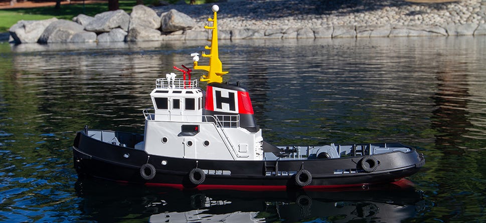 RC Scale Tug Boat