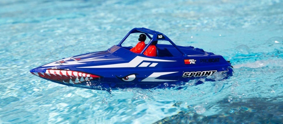 RC jet boat