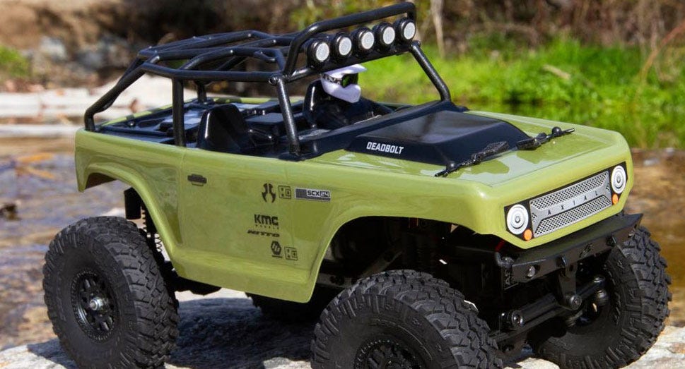 Axial SCX24 Deadbolt Green